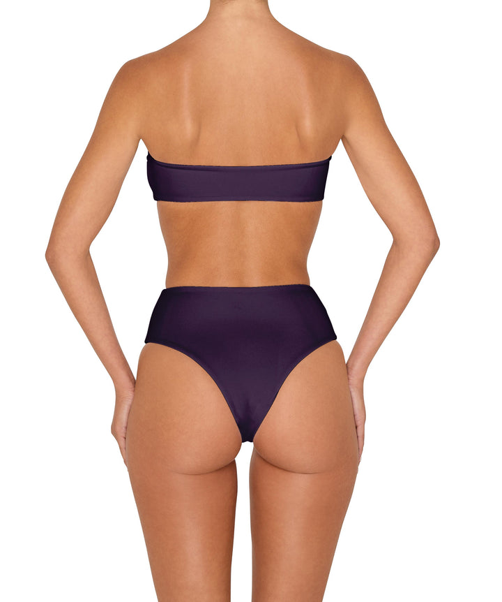 BSWS-T152 Center Front Shirred Bandeau Top