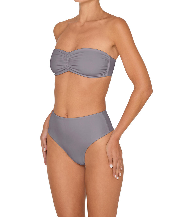BSWS-T152 Center Front Shirred Bandeau Top