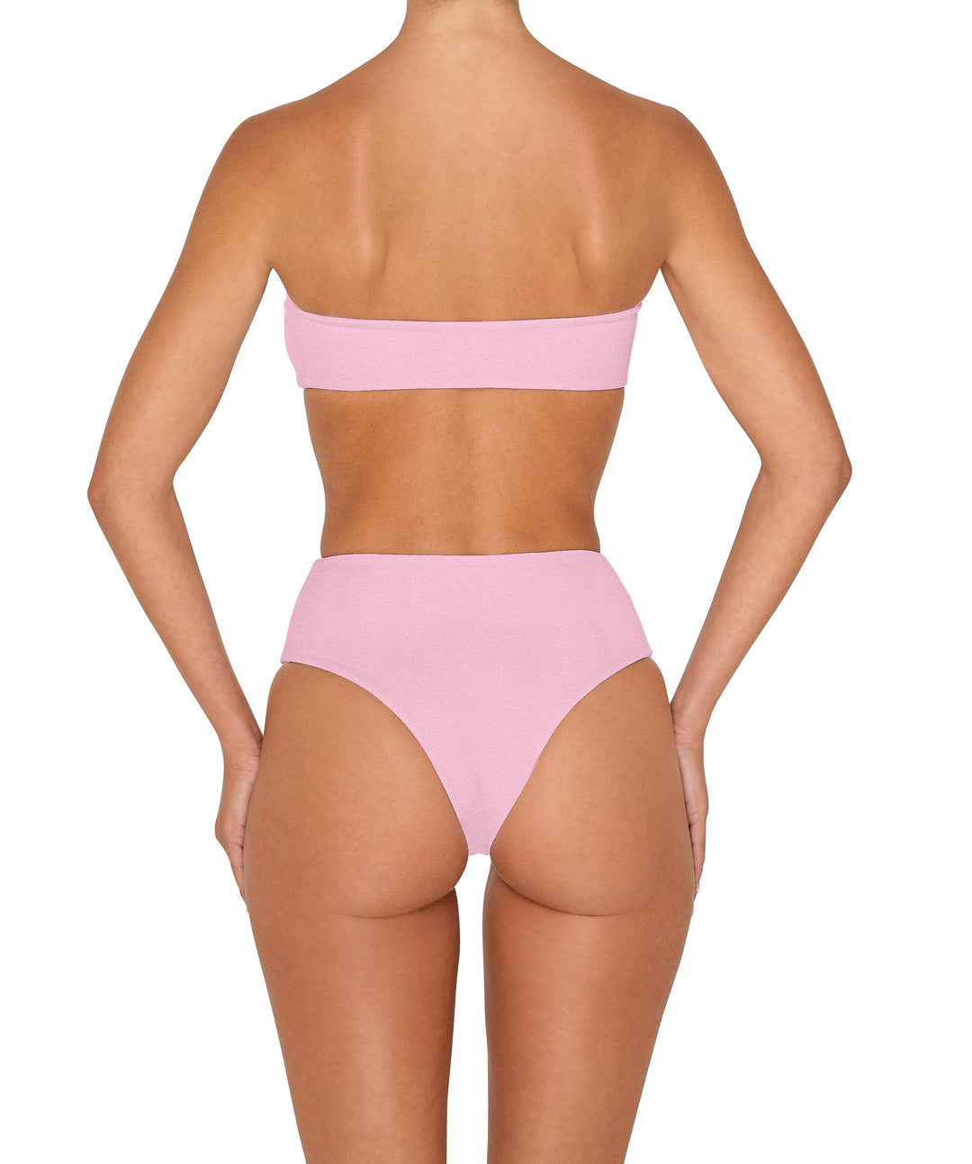BSWS-T152 Center Front Shirred Bandeau Top