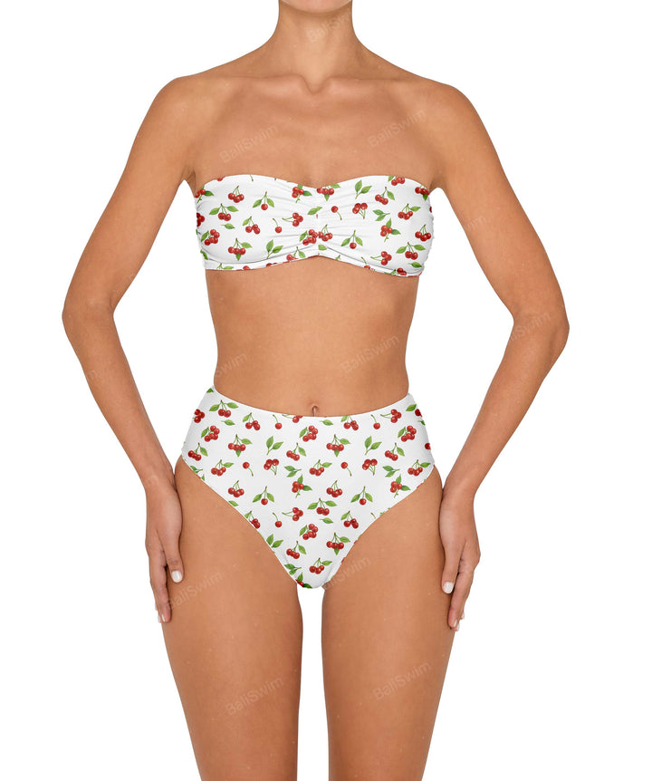 BSWS-T152 Ruched Bandeau Top