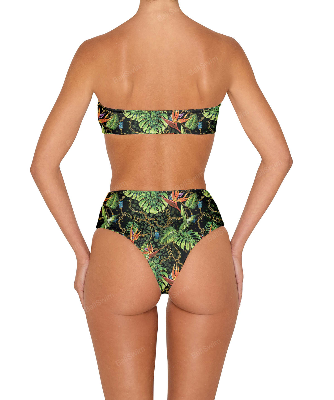 BSWS-T152 Ruched Bandeau Top