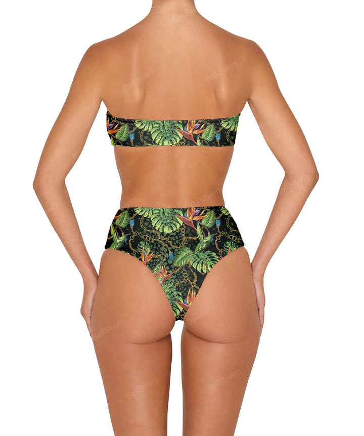 BSWS-T152 Ruched Bandeau Top