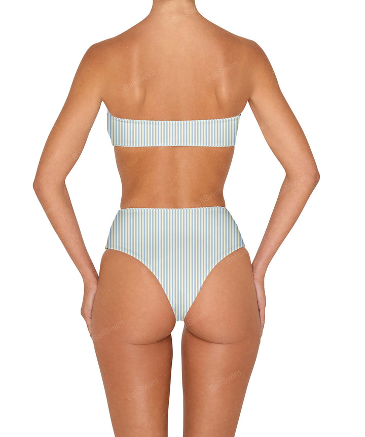 BSWS-T152 Ruched Bandeau Top