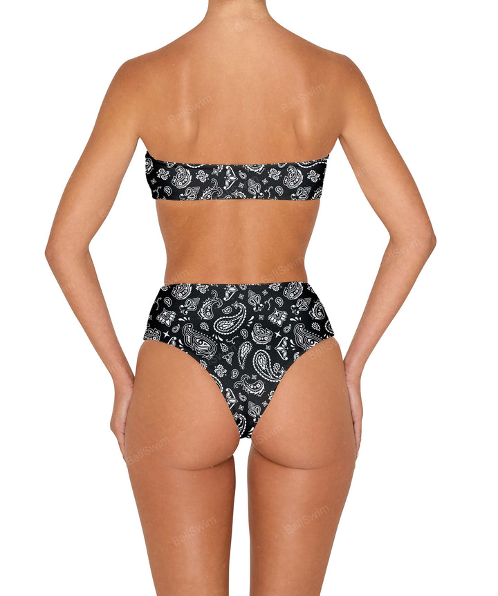 BSWS-T152 Ruched Bandeau Top