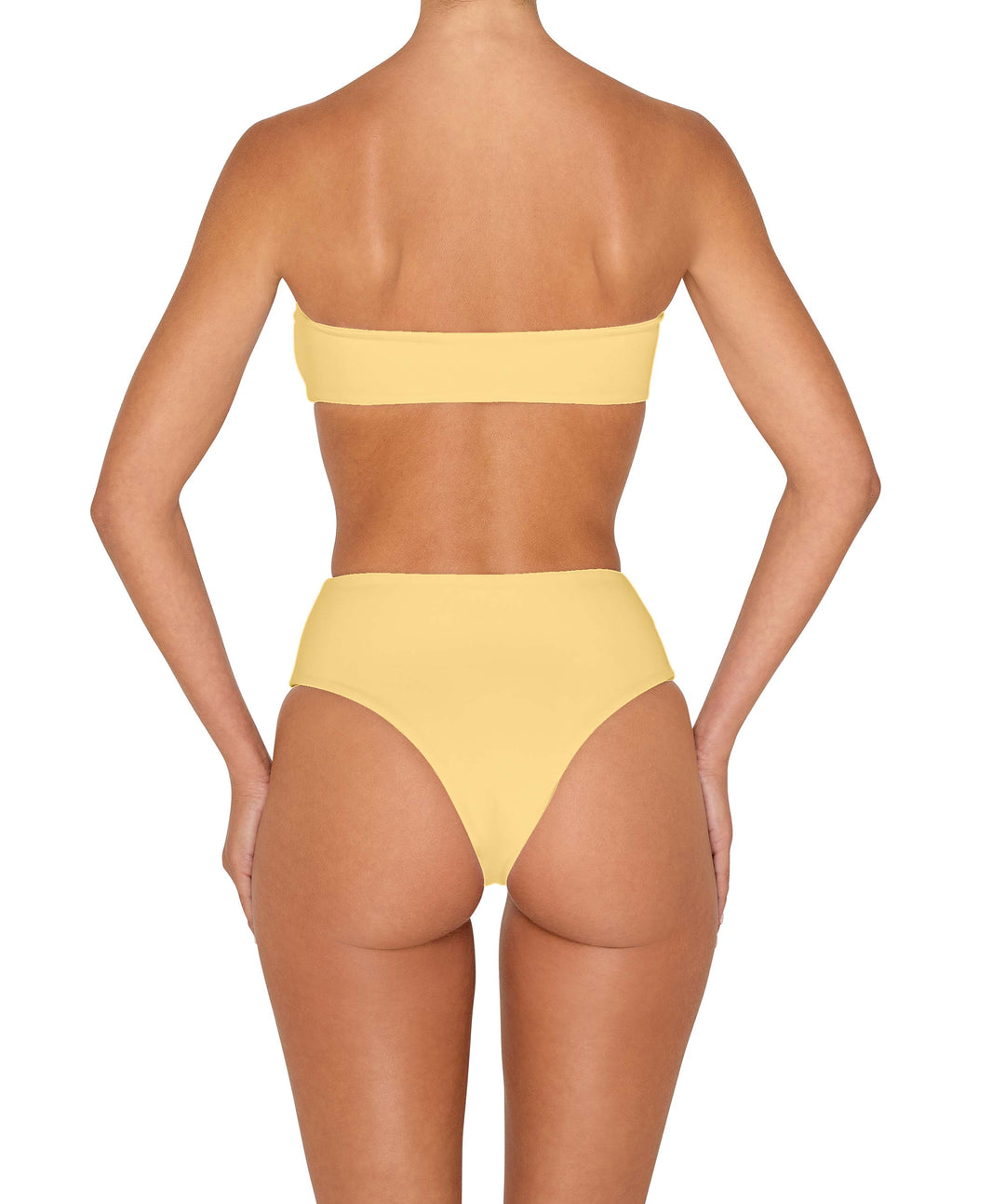 BSWS-T152 Center Front Shirred Bandeau Top
