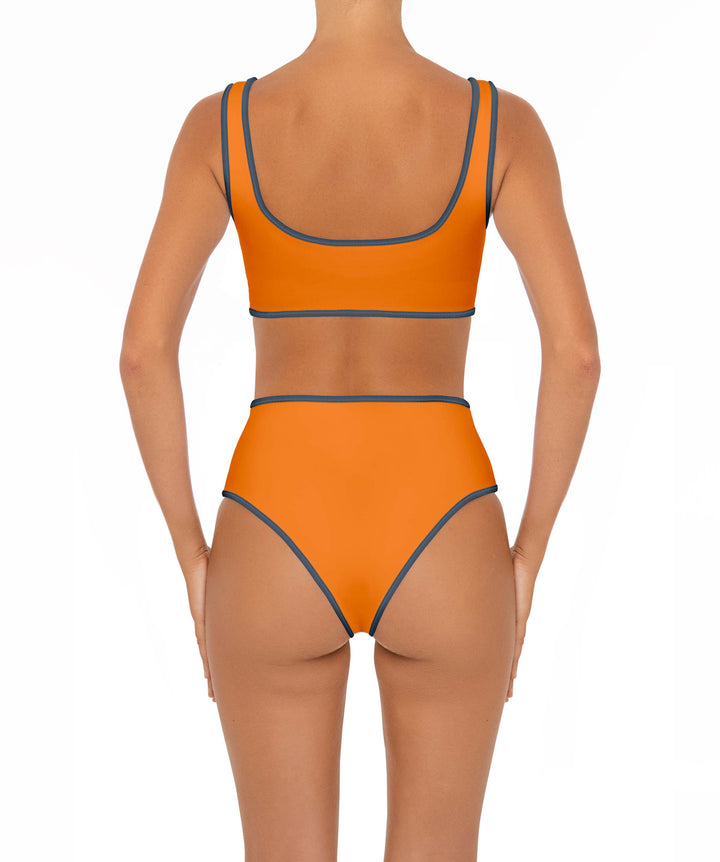 BSWS-B153 High Waist Binded Bikini Bottom