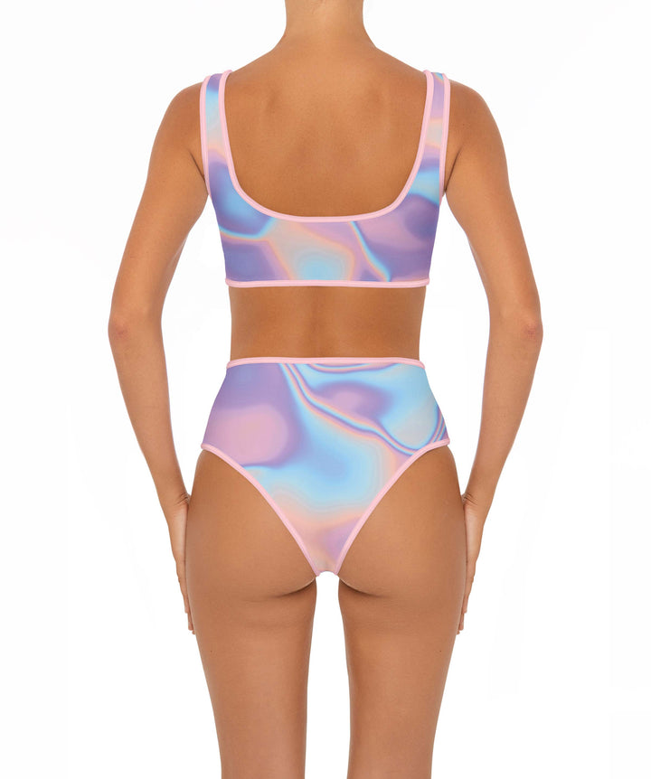 BSWS-B153 High Waist Binded Bikini Bottom