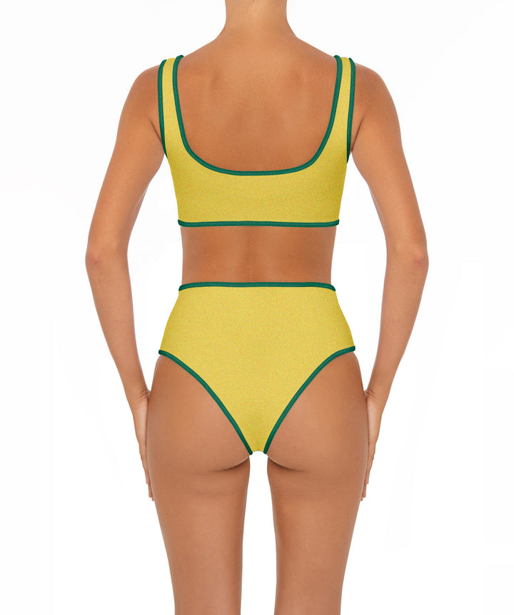 BSWS-B153 High Waist Binded Bikini Bottom