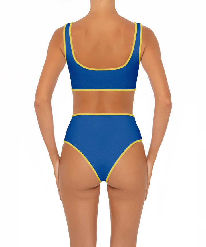 BSWS-B153 High Waist Binded Bikini Bottom