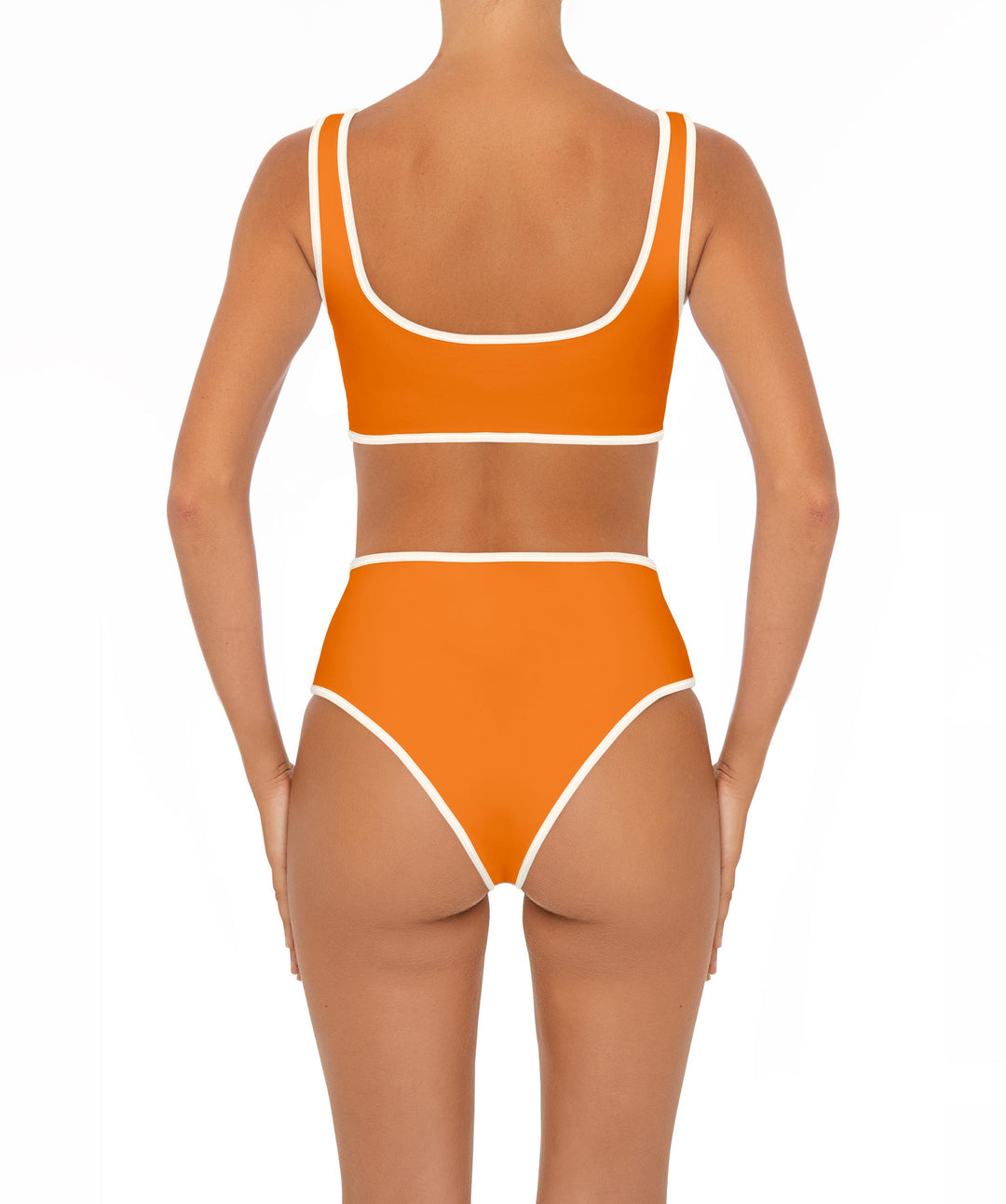 BSWS-B153 High Waist Binded Bikini Bottom
