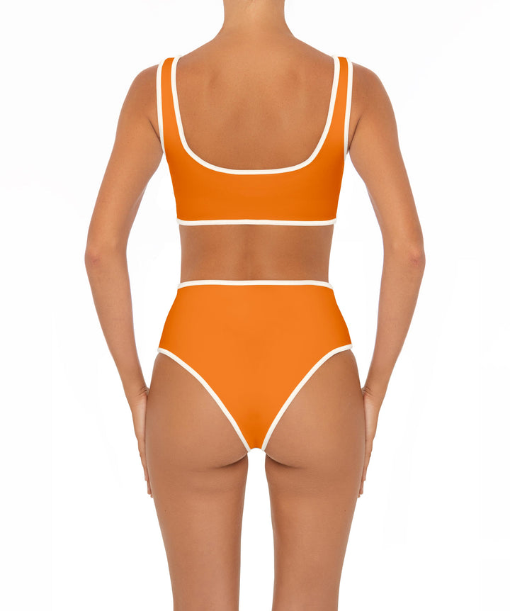 BSWS-B153 High Waist Binded Bikini Bottom