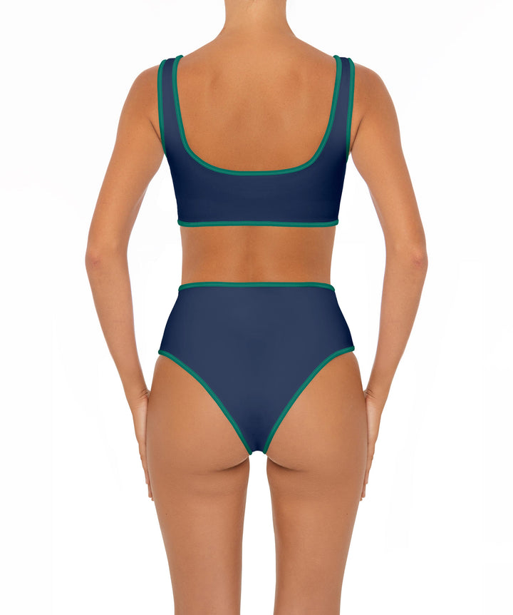 BSWS-B153 High Waist Binded Bikini Bottom