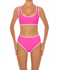 BSWS-B153 High Waist Binded Bikini Bottom