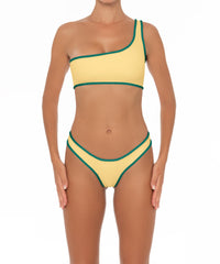 BSWS-T154 One Shoulder Binded Bikini Top