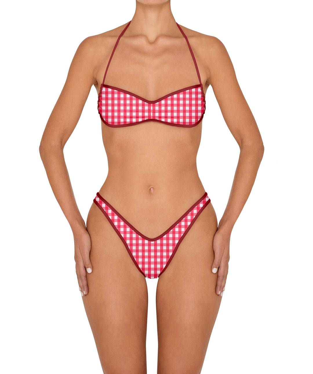 BSWS-B155 Cheeky V-cut Binded Bikini Bottom