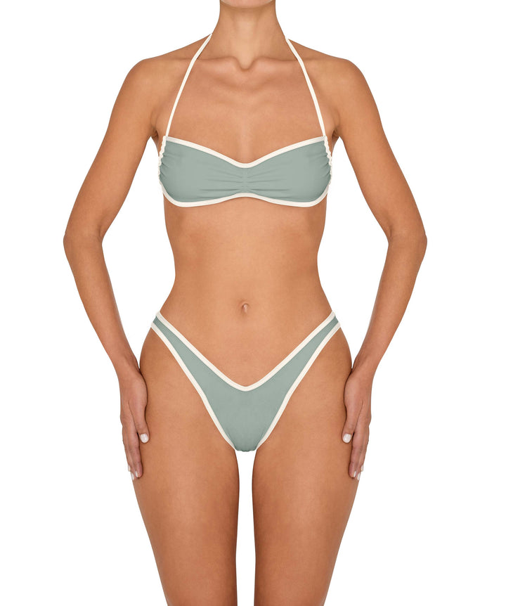 BSWS-B155 Cheeky V-cut Binded Bikini Bottom