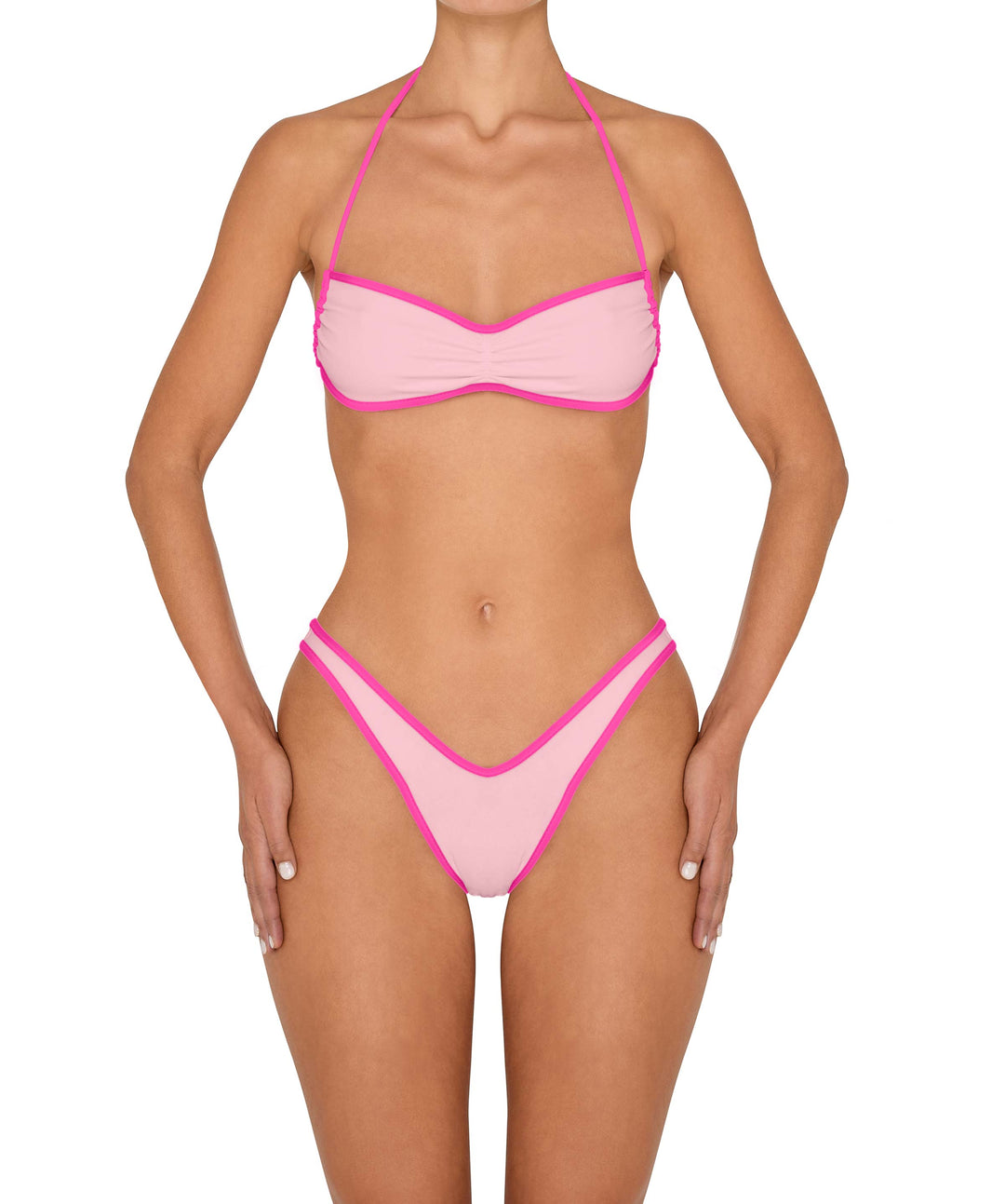 BSWS-B155 Cheeky V-cut Binded Bikini Bottom