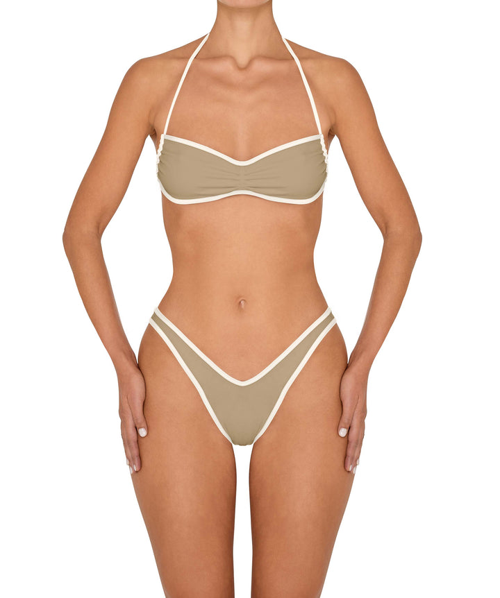 BSWS-B155 Cheeky V-cut Binded Bikini Bottom