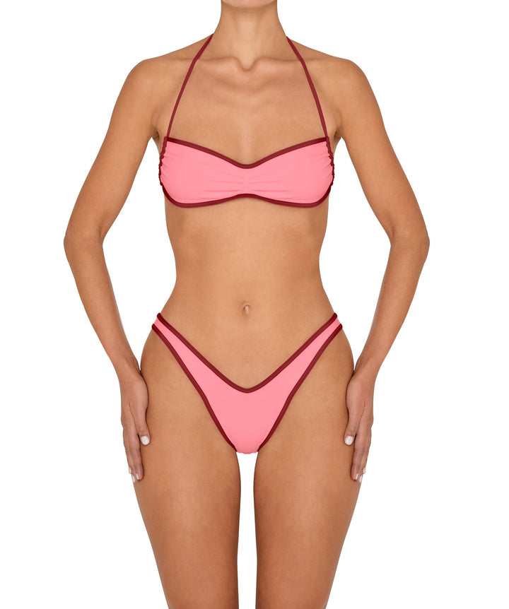 BSWS-B155 Cheeky V-cut Binded Bikini Bottom