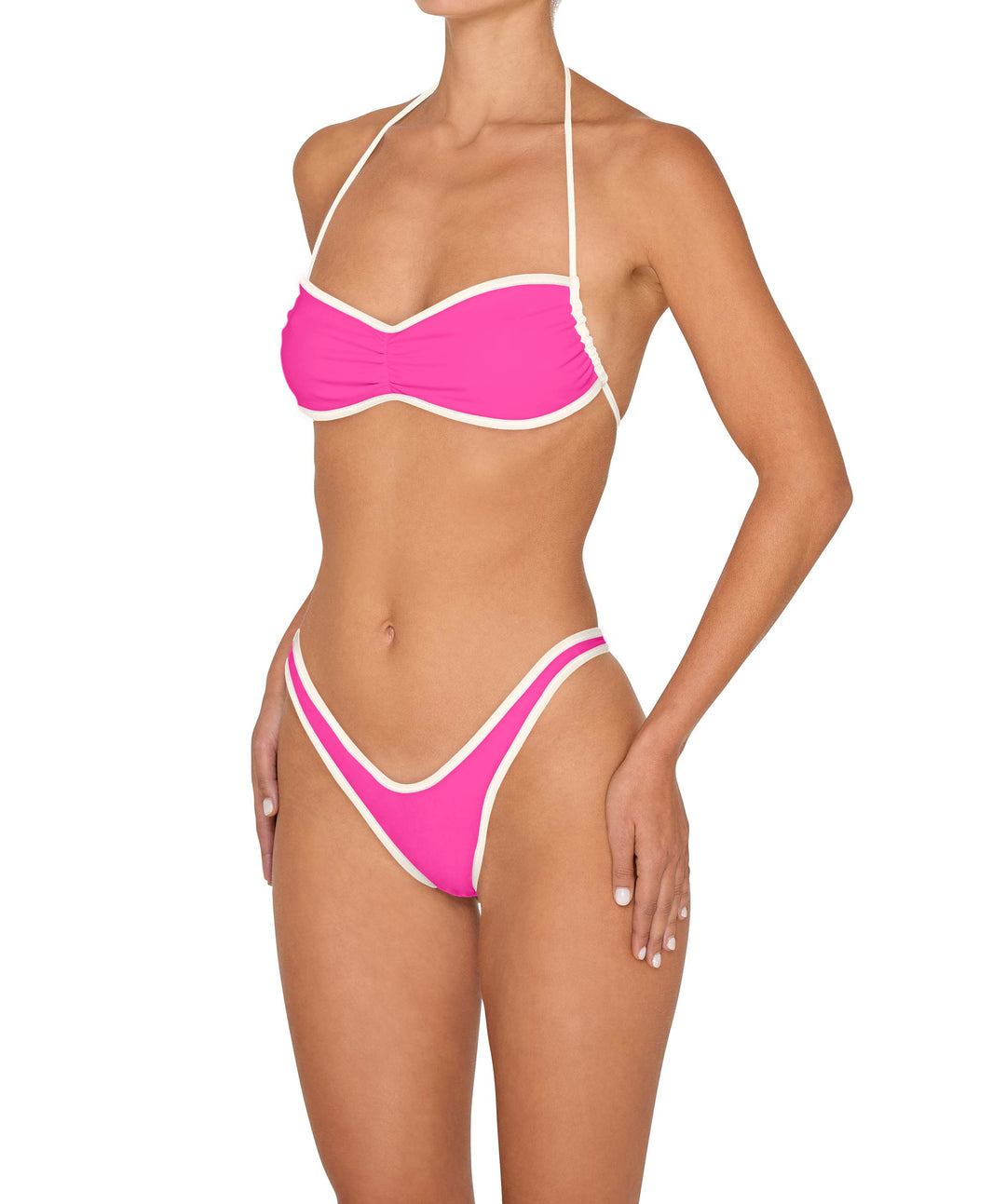 BSWS-B155 Cheeky V-cut Binded Bikini Bottom