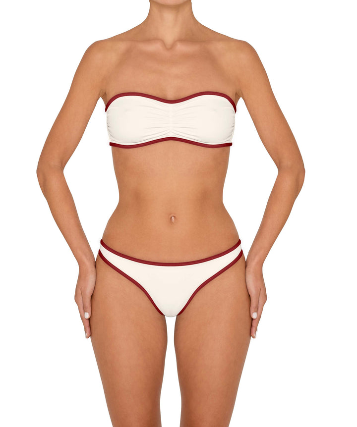 BSWS-T156 Bandeau Binded Bikini Top