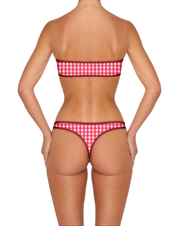 BSWS-T156 Bandeau Binded Bikini Top