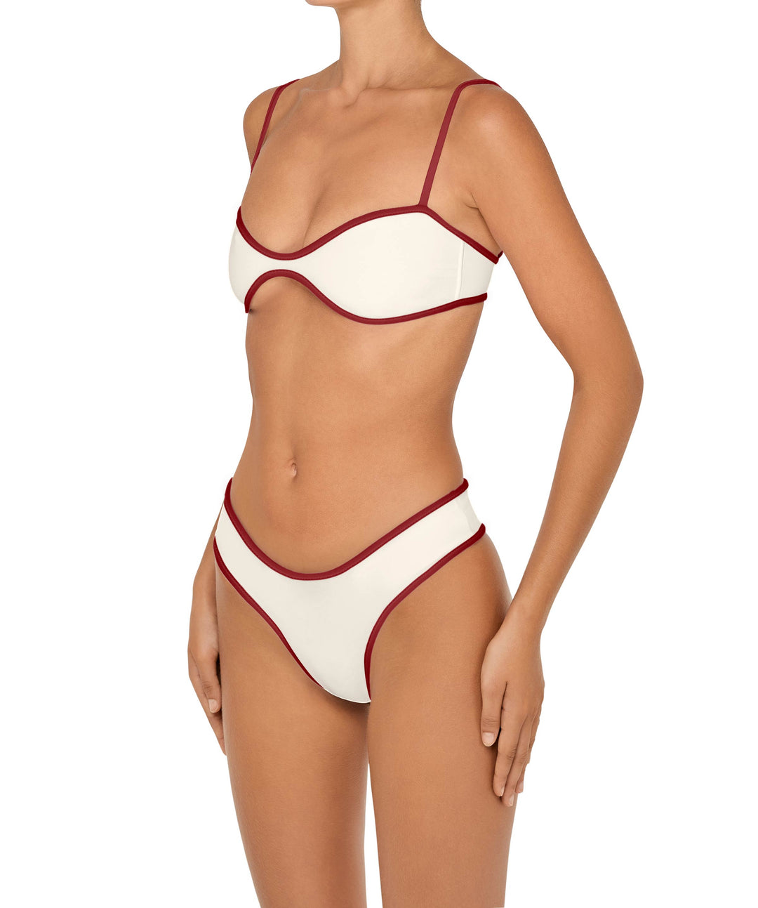 BSWS-B157 Binded Brazilian Bikini Bottom