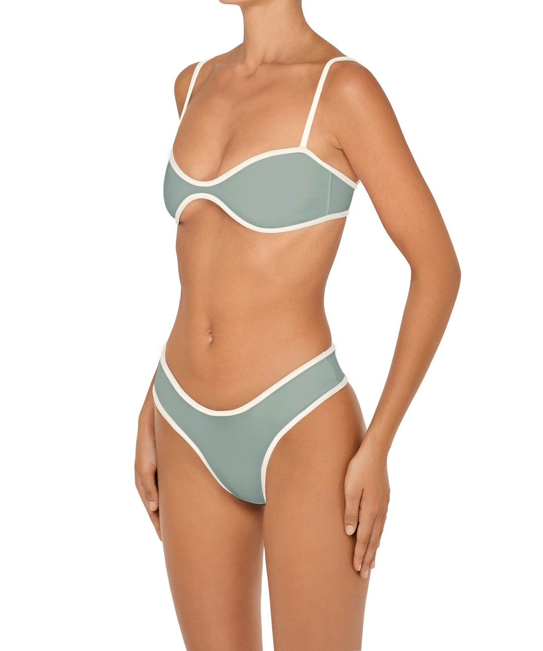 BSWS-B157 Binded Brazilian Bikini Bottom