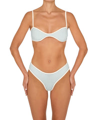 BSWS-T157 Binded Bralette Pull On Bikini Top