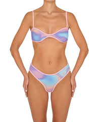 BSWS-T157 Binded Bralette Pull On Bikini Top