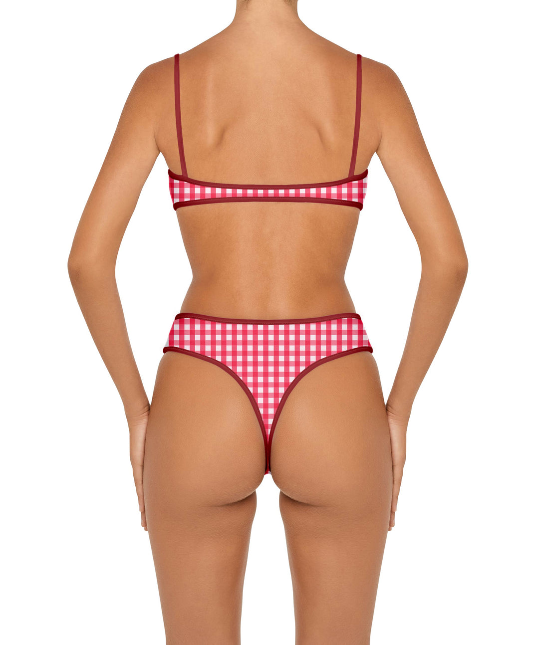 BSWS-T157 Binded Bralette Pull On Bikini Top