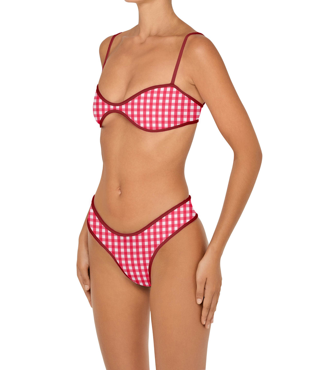 BSWS-B157 Binded Brazilian Bikini Bottom