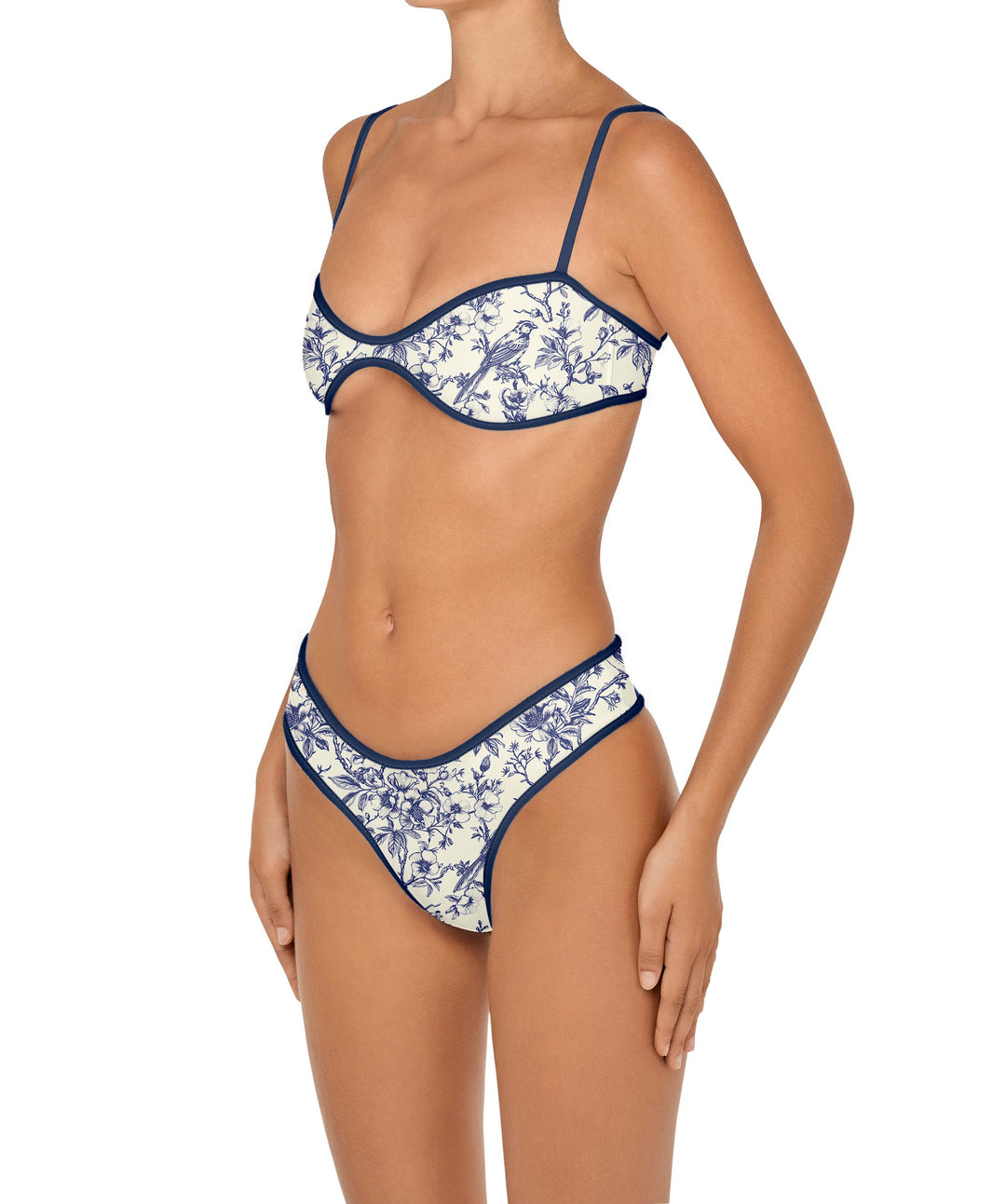 BSWS-B157 Binded Brazilian Bikini Bottom