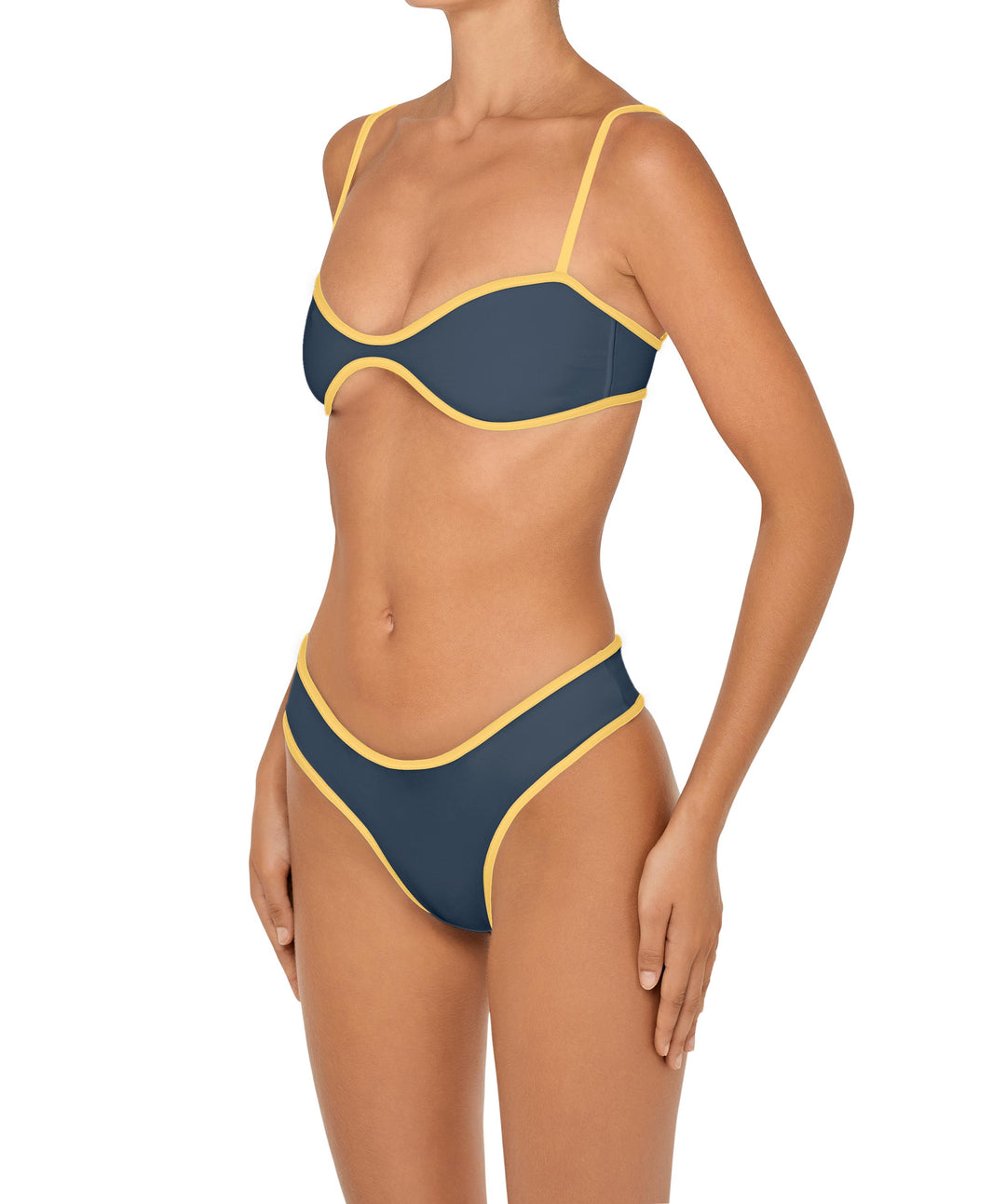 BSWS-B157 Binded Brazilian Bikini Bottom