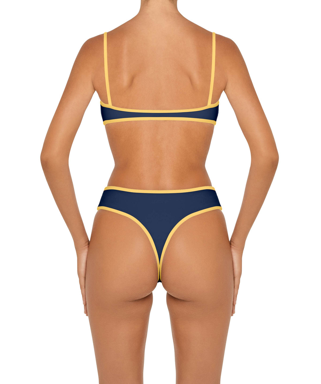 BSWS-T157 Binded Bralette Pull On Bikini Top