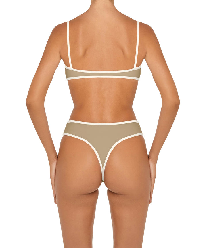 BSWS-T157 Binded Bralette Pull On Bikini Top