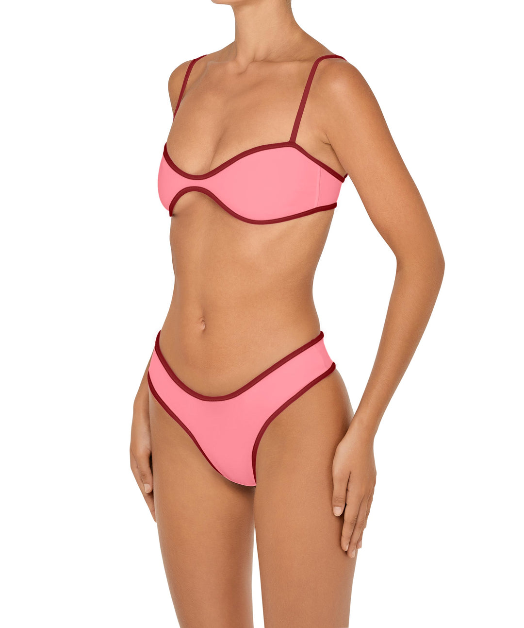 BSWS-B157 Binded Brazilian Bikini Bottom