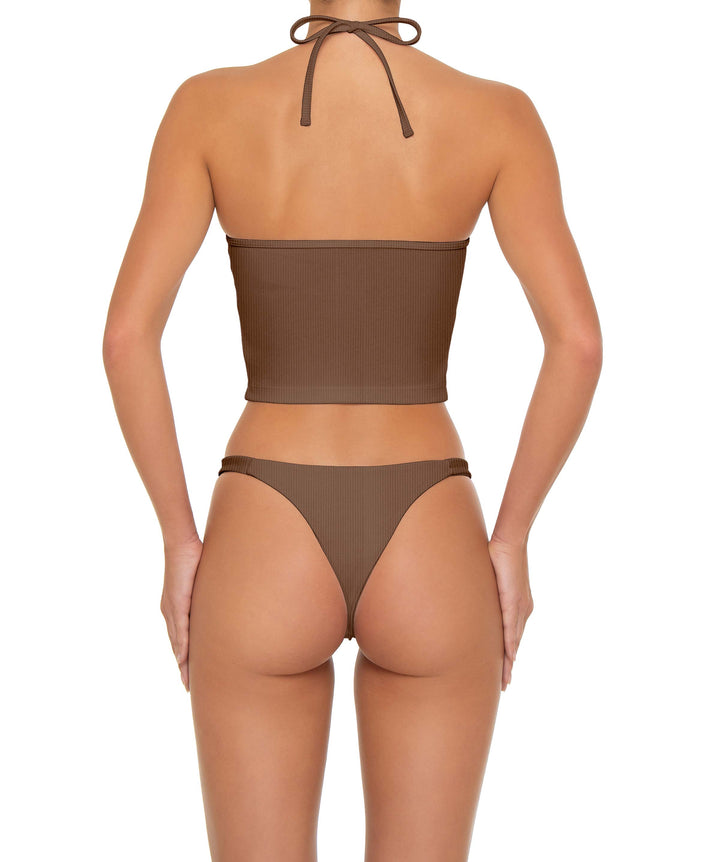 BSWS-B159 O-Ring Mid Rise Bikini Bottom