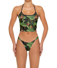 BSWS-T159 Halter Binded Tankini Top