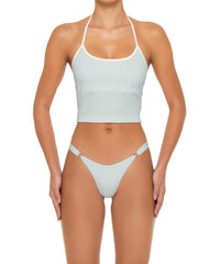 BSWS-T159 Halter Binded Tankini Top