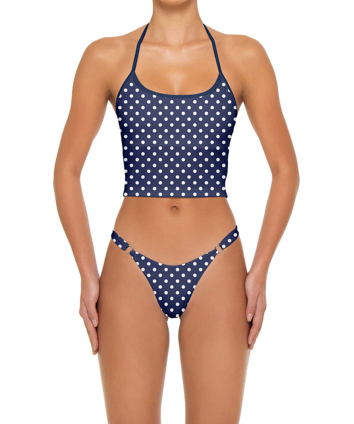 BSWS-T159 Halter Binded Tankini Top