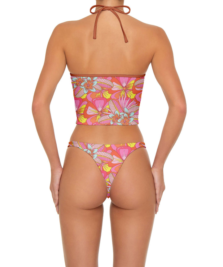 BSWS-T159 Halter Binded Tankini Top