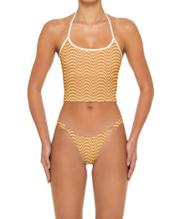 BSWS-B159 O-Ring Mid Rise Bikini Bottom
