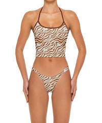 BSWS-B159 O-Ring Mid Rise Bikini Bottom