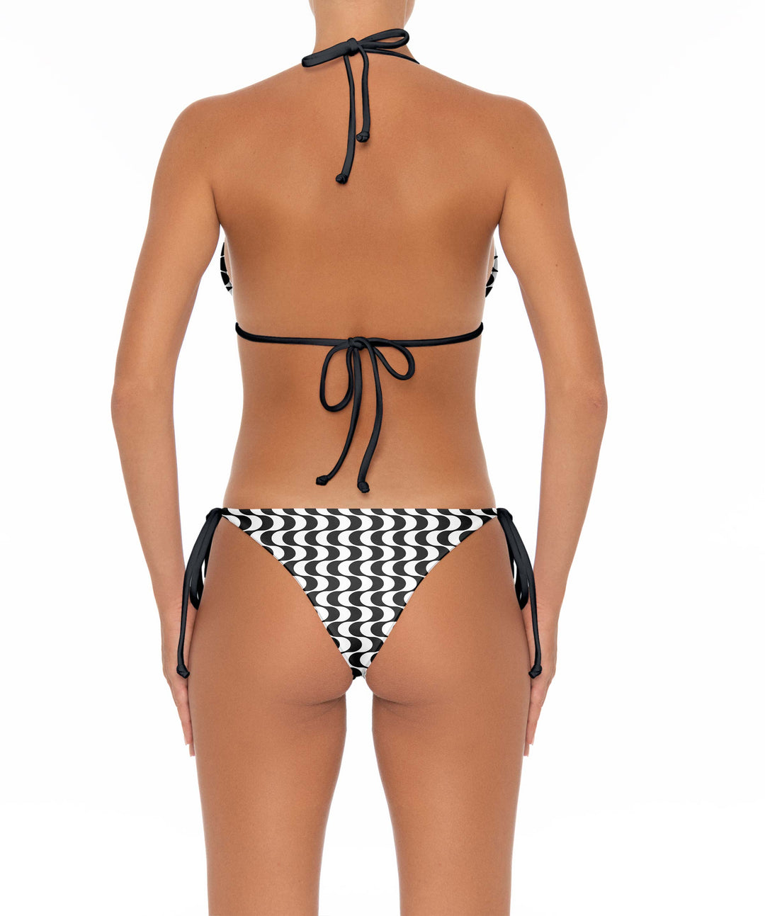 BSWS-B16 Low Rise Side Tie Bikini Bottom