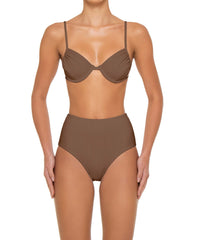 BSWS-T160 Underwired Ruched Bikini Top