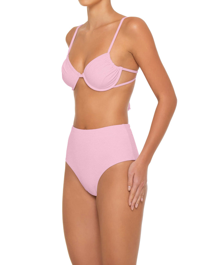 BSWS-T160 Underwired Ruched Bikini Top