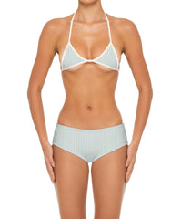 BSWS-T161 Micro Diamond Binded Bikini Top