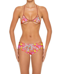 BSWS-T161 Micro Diamond Binded Bikini Top