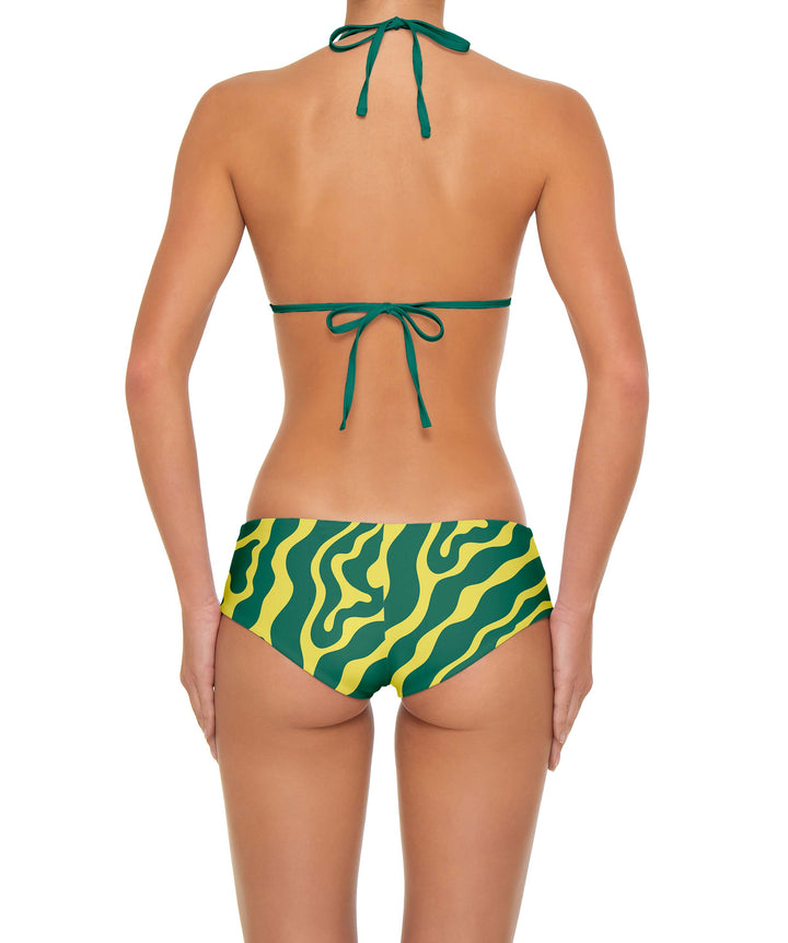 BSWS-T161 Micro Diamond Binded Bikini Top